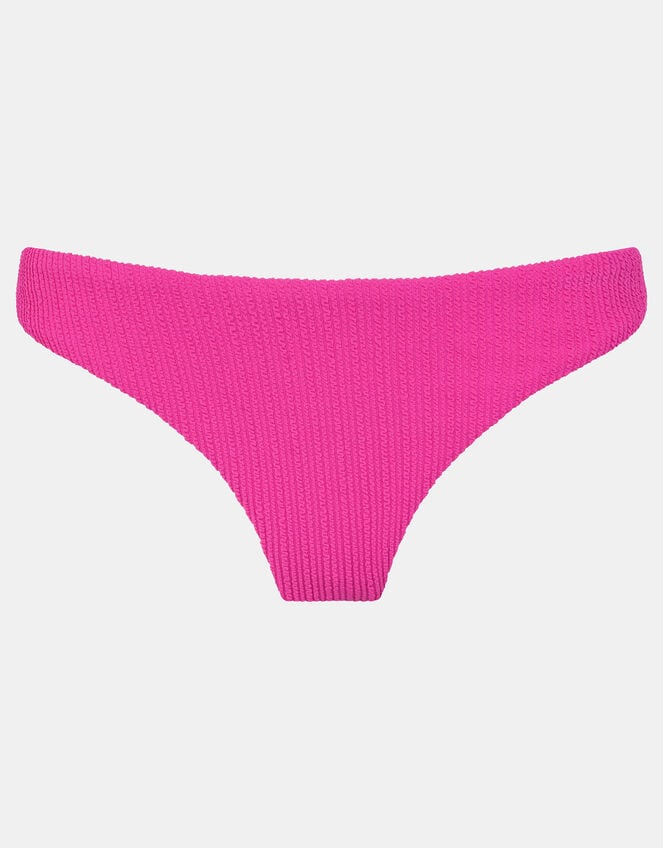Textured Bikini Bottoms, Pink (PINK), large