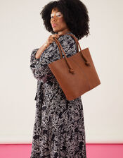 Knot Detail Shoulder Bag, , large