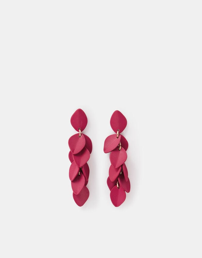 Leaf Drop Earrings, , large