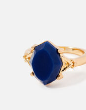Midnight Sky Delicate Stone Ring, Blue (NAVY), large