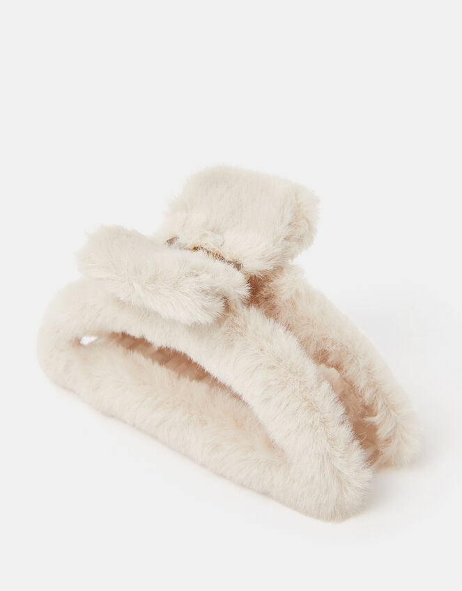 Fluffy Claw Clip, , large