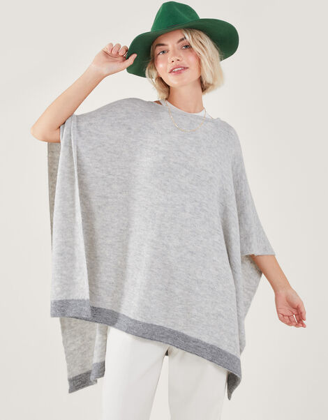 Oversized Poncho, , large