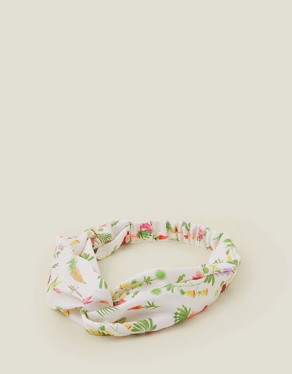 Floral Bando Headband, , large