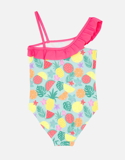 Girls Fruit Print Swimsuit, Multi (BRIGHTS-MULTI), large