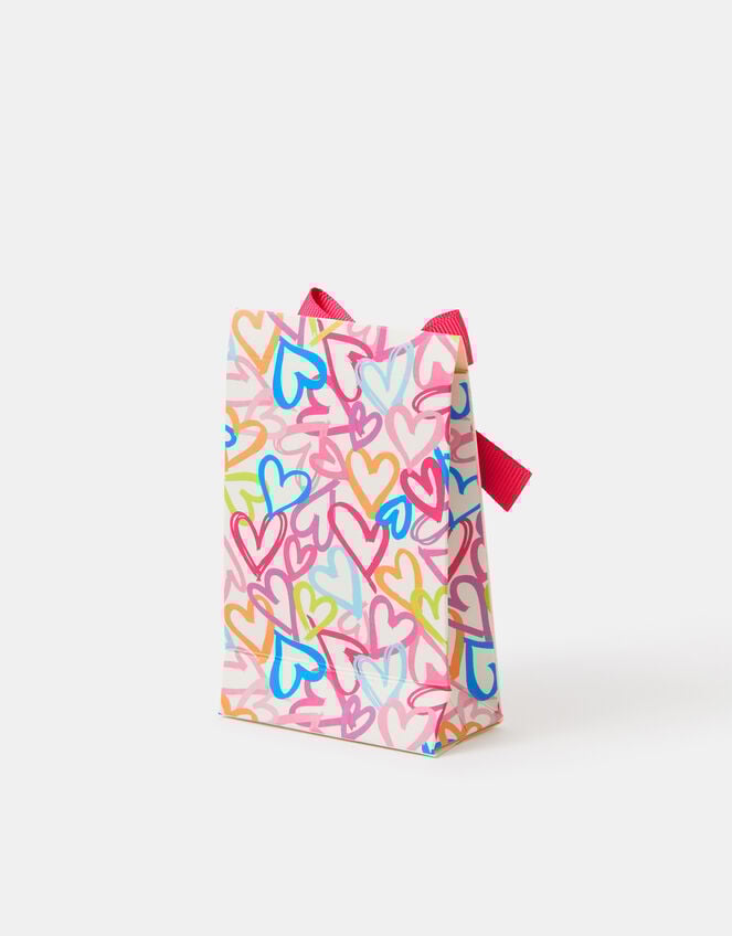 Heart Print Gift Pouch, , large