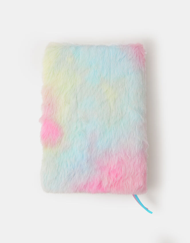 Girls Fluffy Cat Notebook, , large