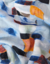 Murano Glass Print Blanket Scarf, , large