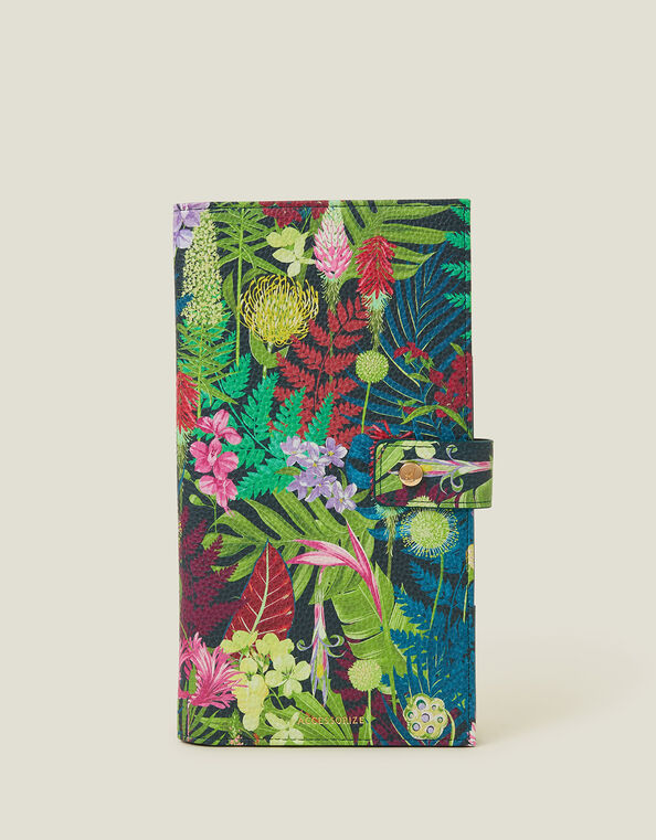 Jungle Print Travel Wallet, , large