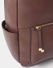 Bonnie Laptop Backpack, Brown (CHOCOLATE), large