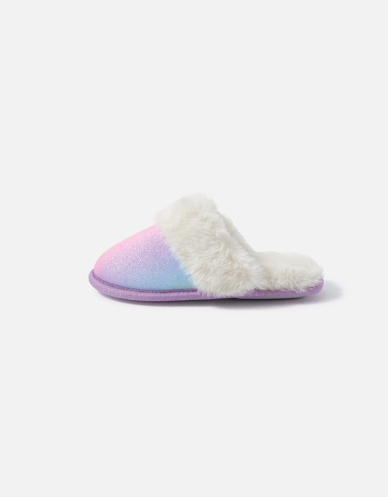 ladies mule slippers available in pink and blue 