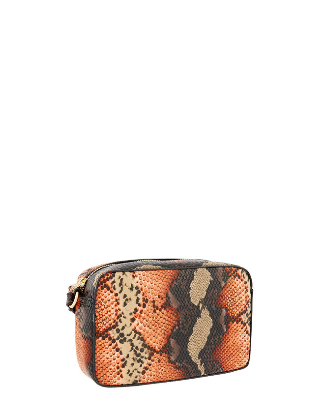 Snake Cross-Body Bag, , large