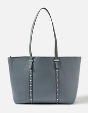 Studded Strap Tote Bag, , large