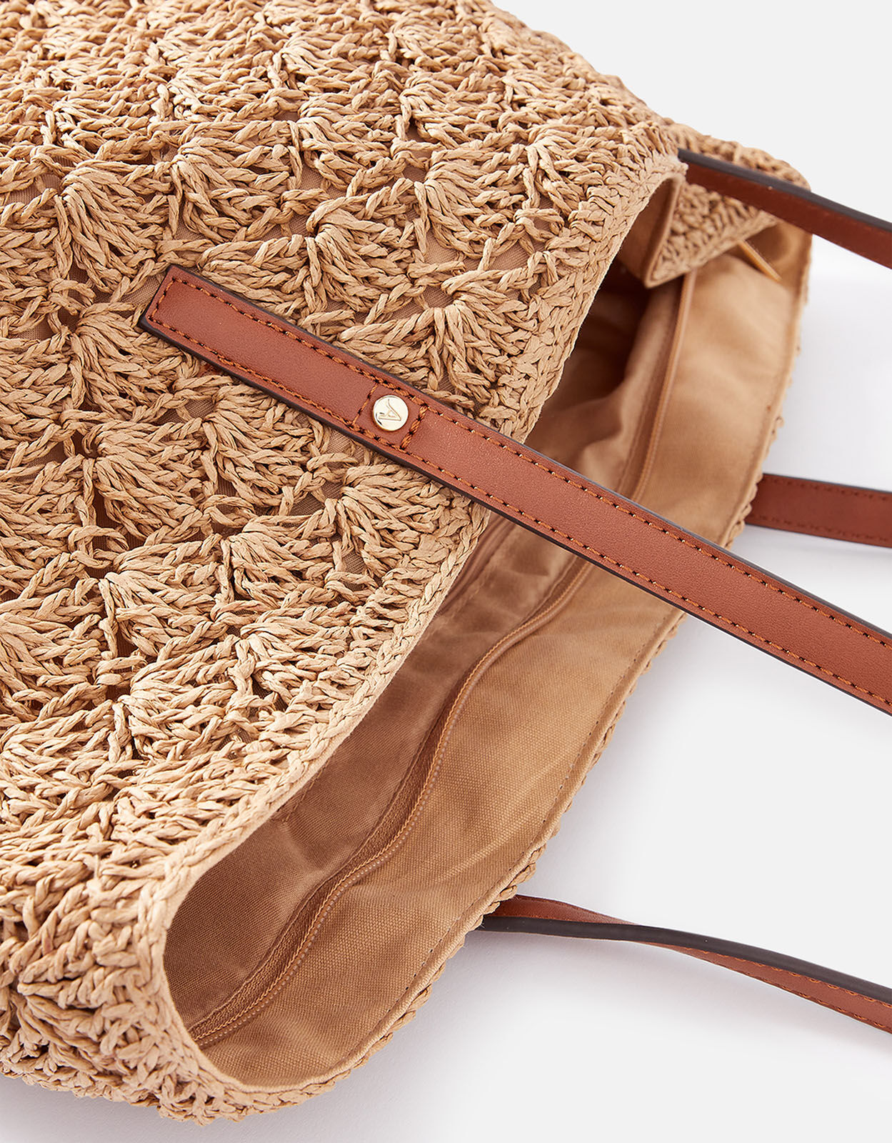 Woven shopper on sale
