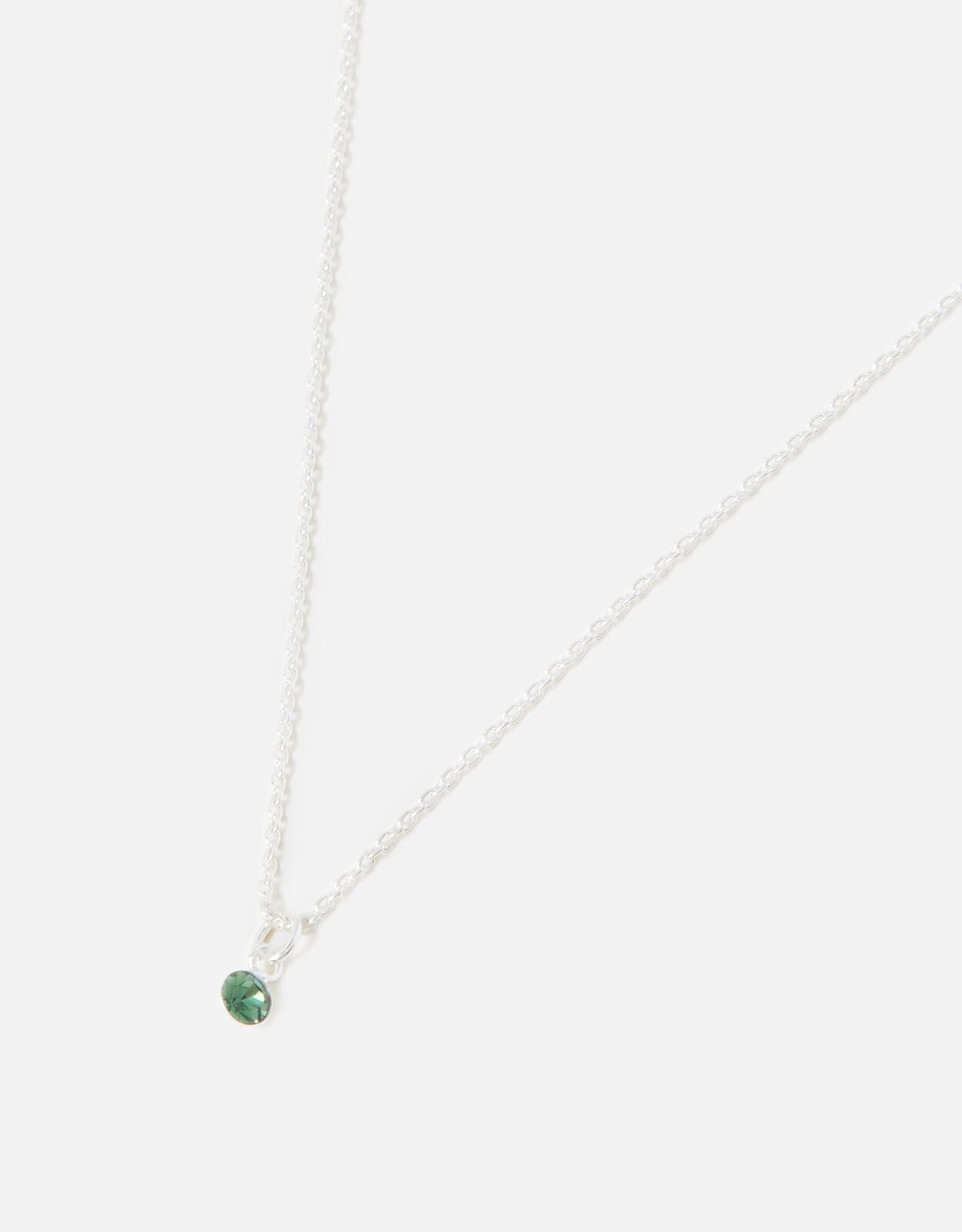 Sterling silver new arrivals crystal pendant