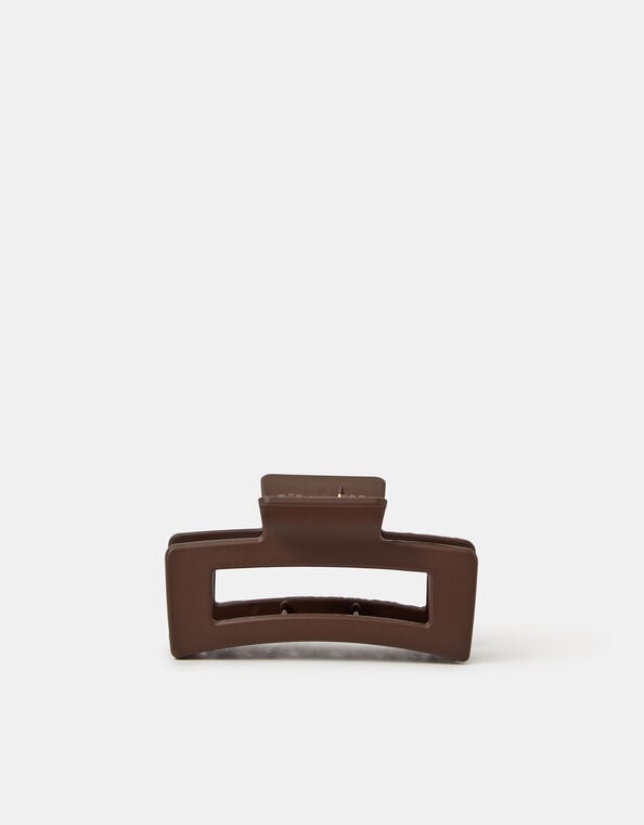 Matte Rectangular Claw Clip, , large