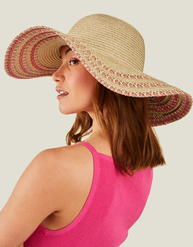 Braided Edge Floppy Hat, , large