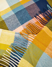 Sadie Oversized Check Blanket Scarf, , large