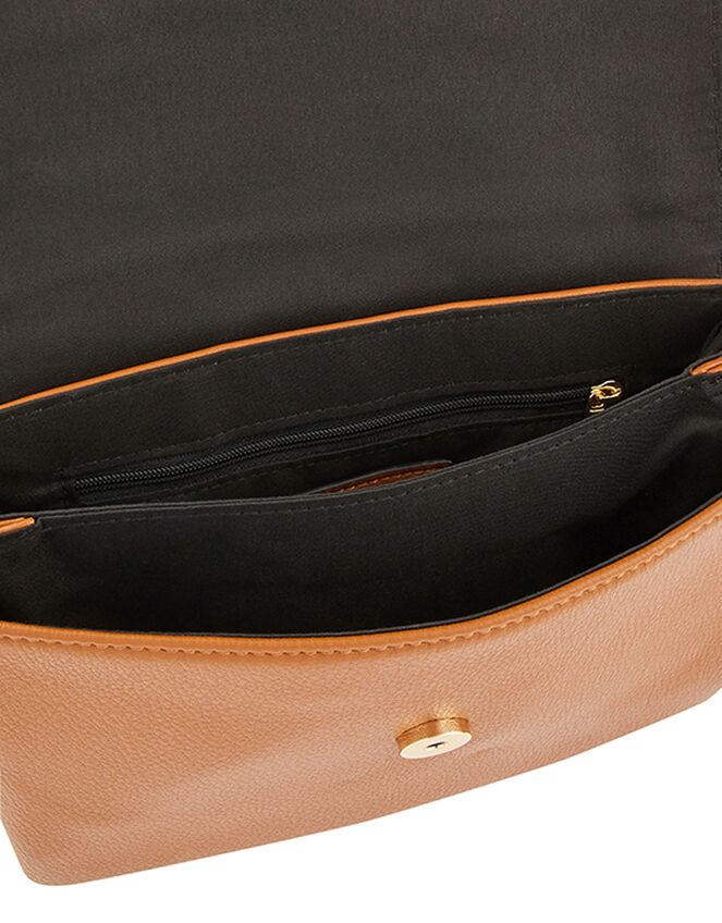 Callie Cross-Body Bag, Tan (TAN), large