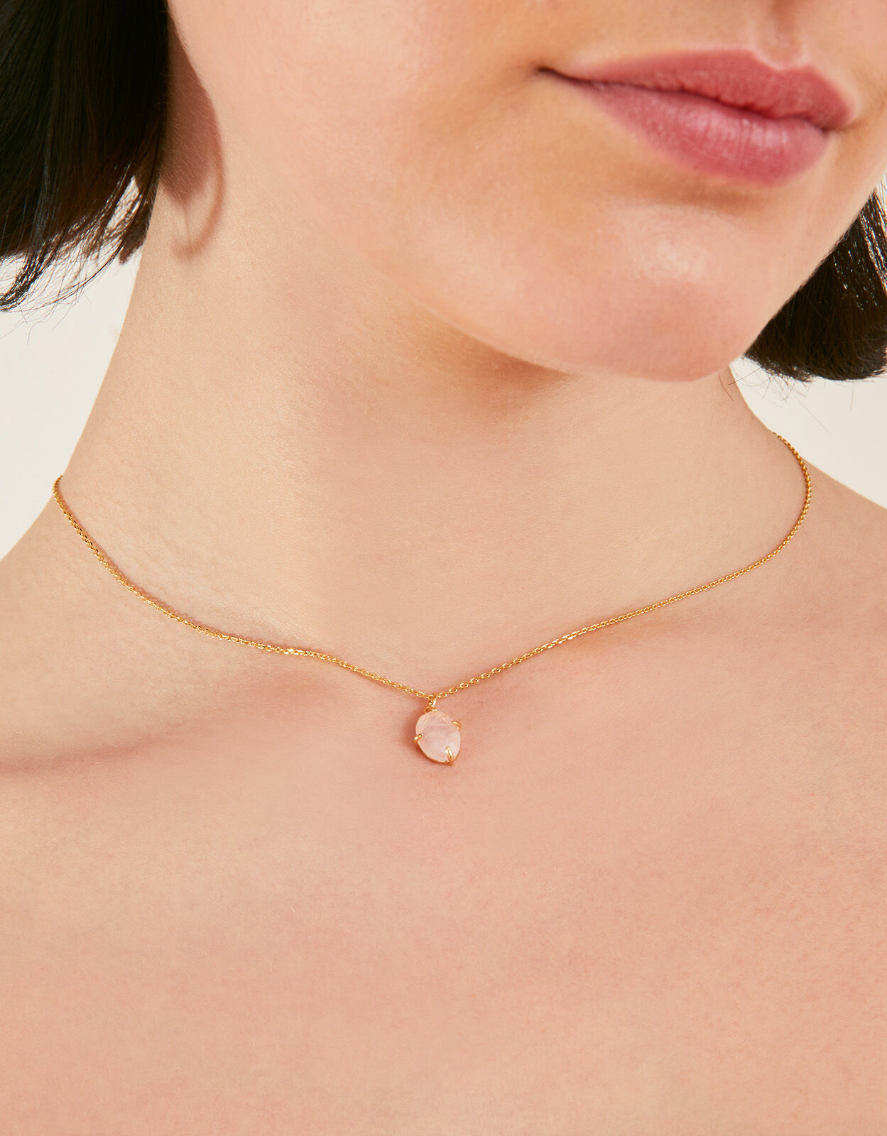 Rose gold necklace accessorize sale