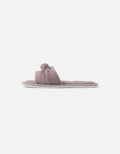 Waffle Twist Mules, Mink (MINK), large