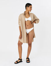Broderie Bikini Briefs, Ivory (IVORY), large