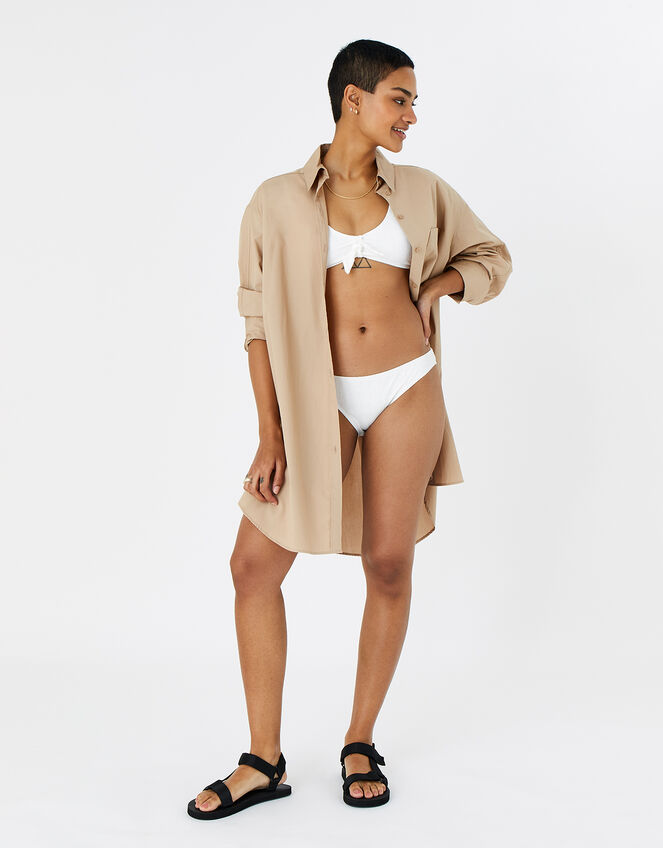 Broderie Bikini Briefs, Ivory (IVORY), large