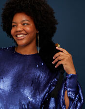 Velvet Hardcase Clutch Bag, Black (BLACK), large