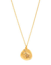 Gold-Plated Opal Zodiac Necklace - Taurus, , large