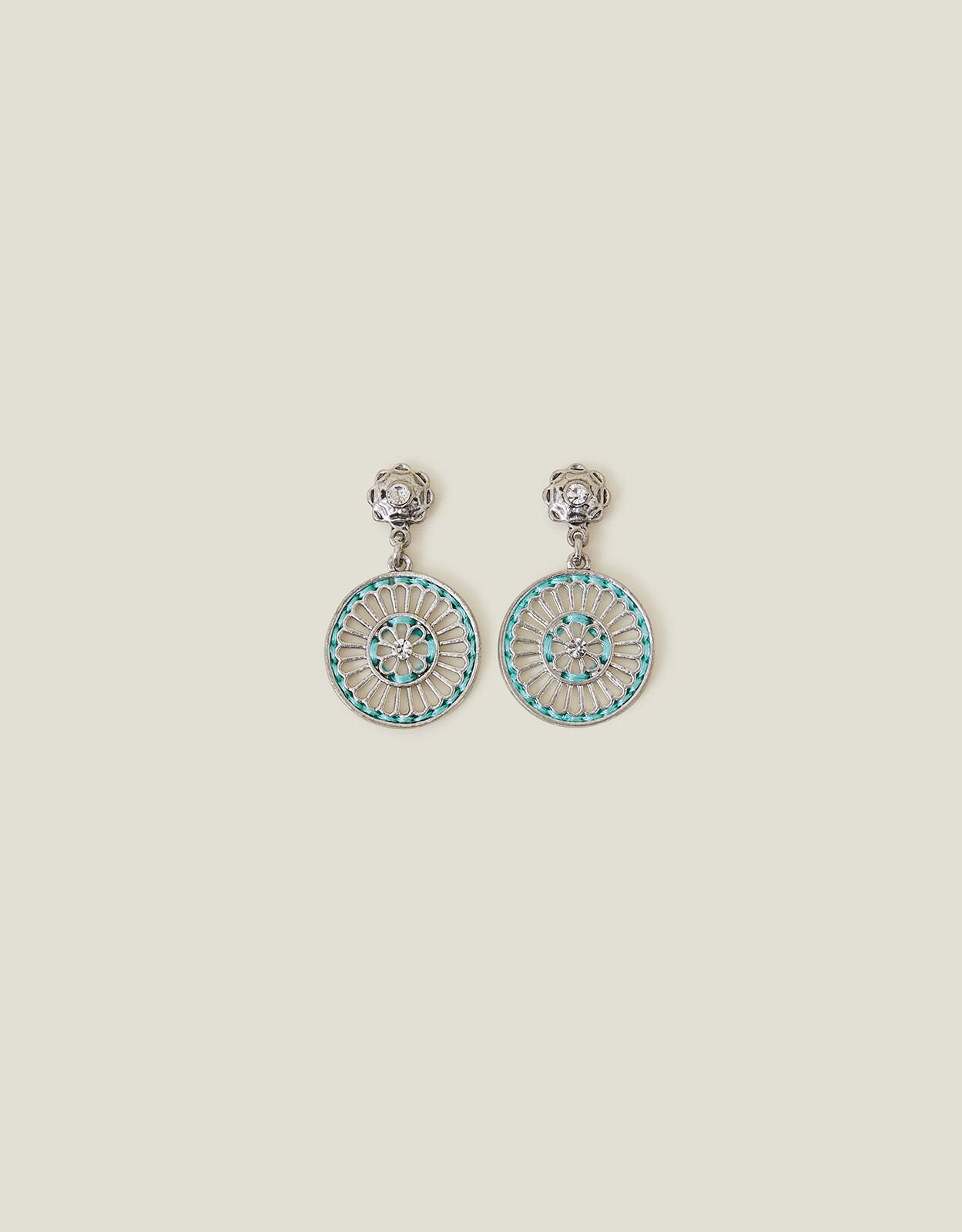Blue discount earrings accessorize