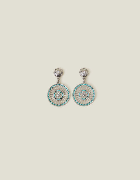 Stitched Drop Earrings, , large