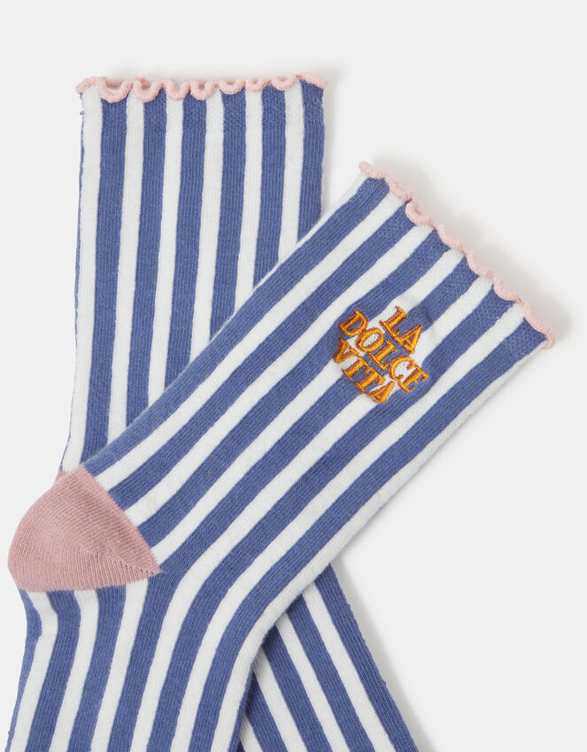 Dolce Vita Stripe Socks, , large