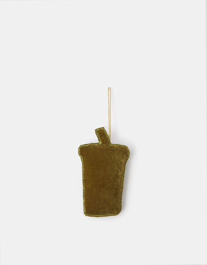 Beaded Matcha Christmas Tree Decoration , , large