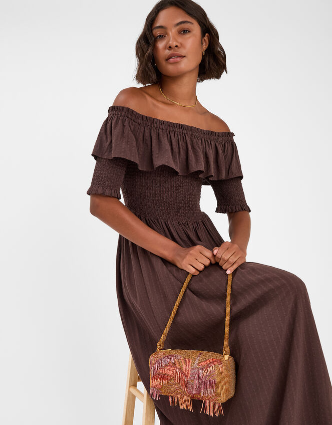 14ct Gold-Plated Chunky Oval Hoop Earrings, , large