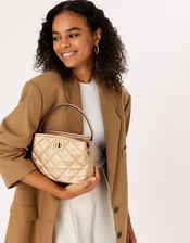 Quilted Handheld Small Bag, , large