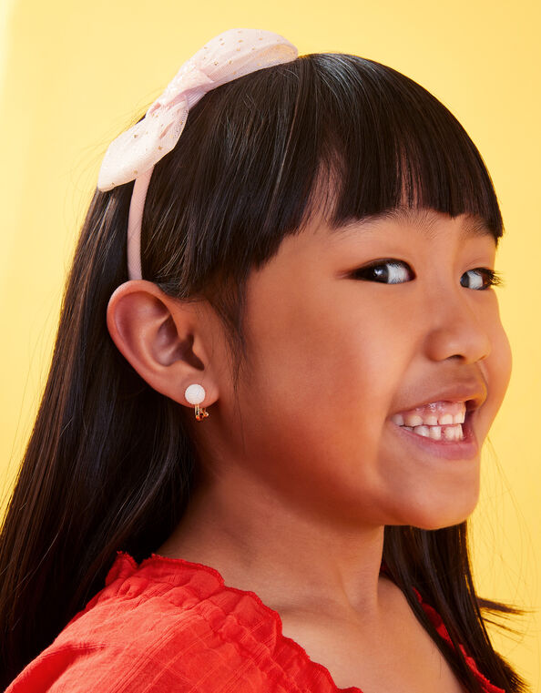 Girls Party Bow Headband, , large