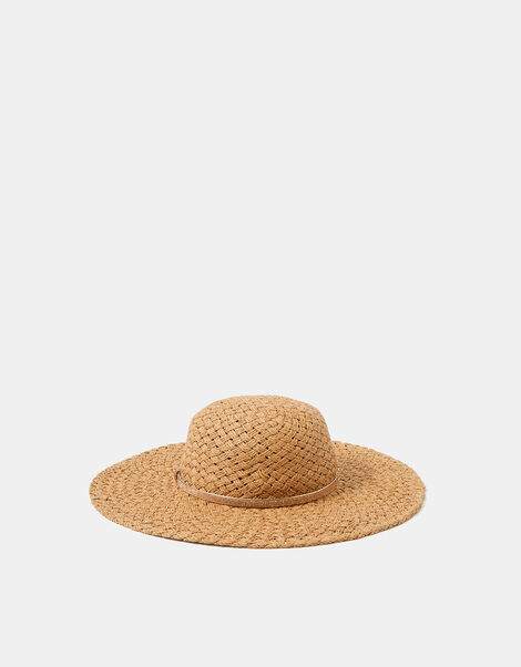 Sparkle Floppy Straw Hat, , large