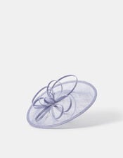 Loop Disc Fascinator, Blue (BLUE), large