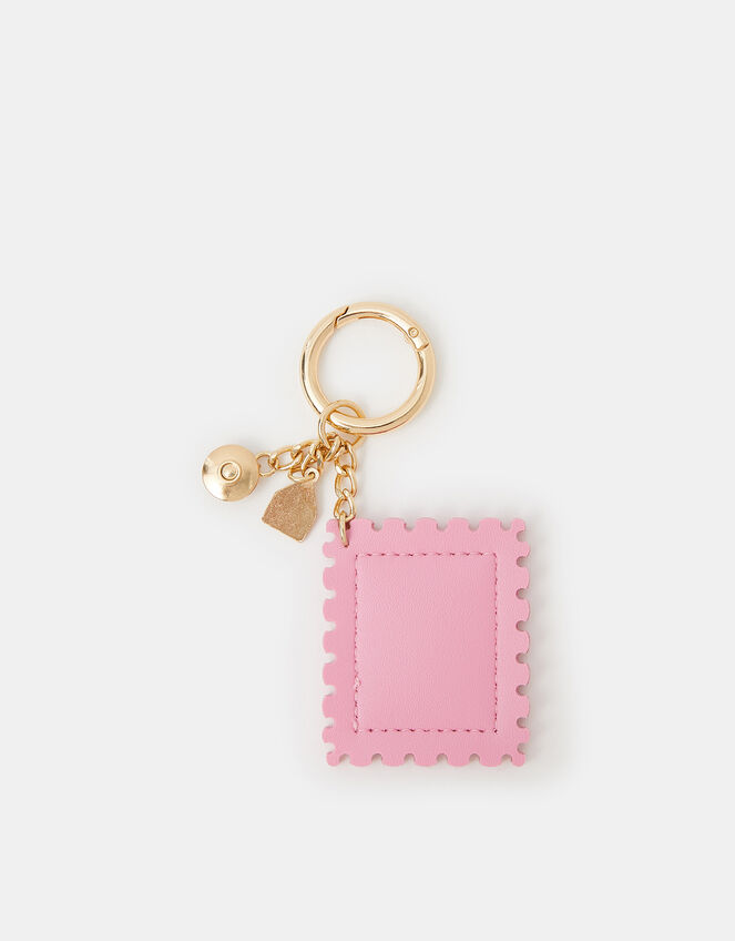 London Postage Stamp Bag Charm, , large