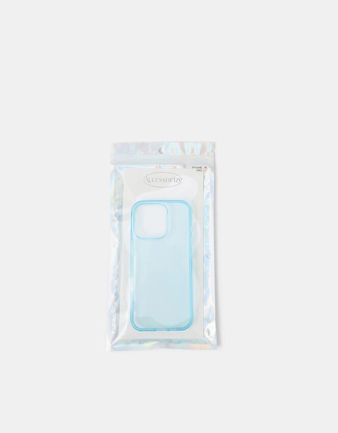 Plain iPhone 16 Pro Phone Case, Blue (BLUE), large