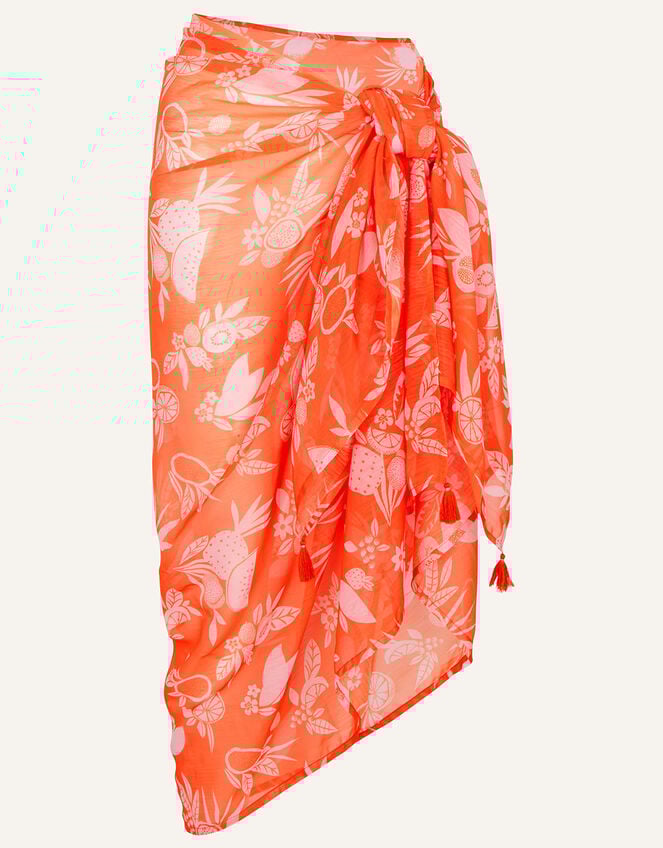 Fruity Floral Sarong, , large