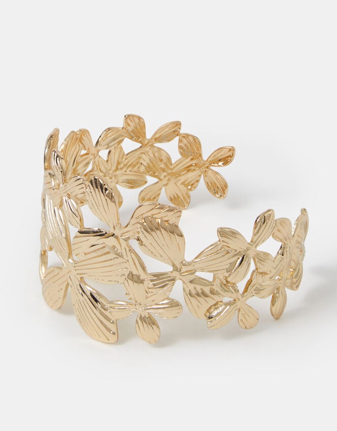 Floral Cuff Bracelet, , large