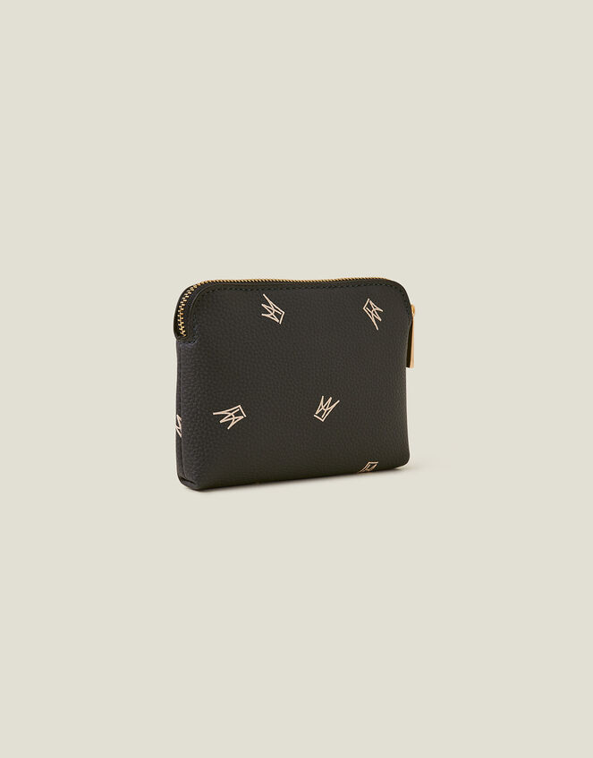 Crown Print Coin Purse, , large