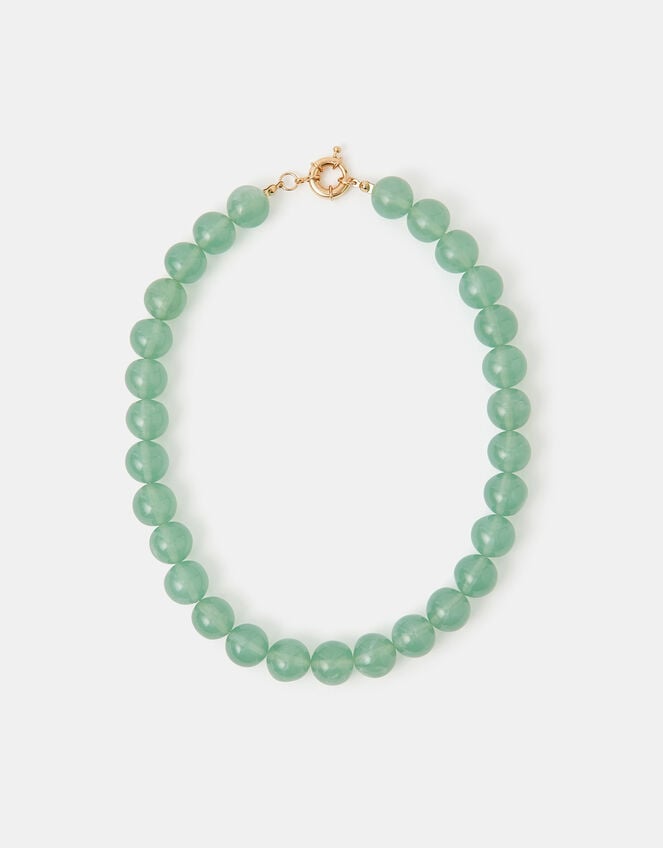 Resin Orb Bead Necklace, , large