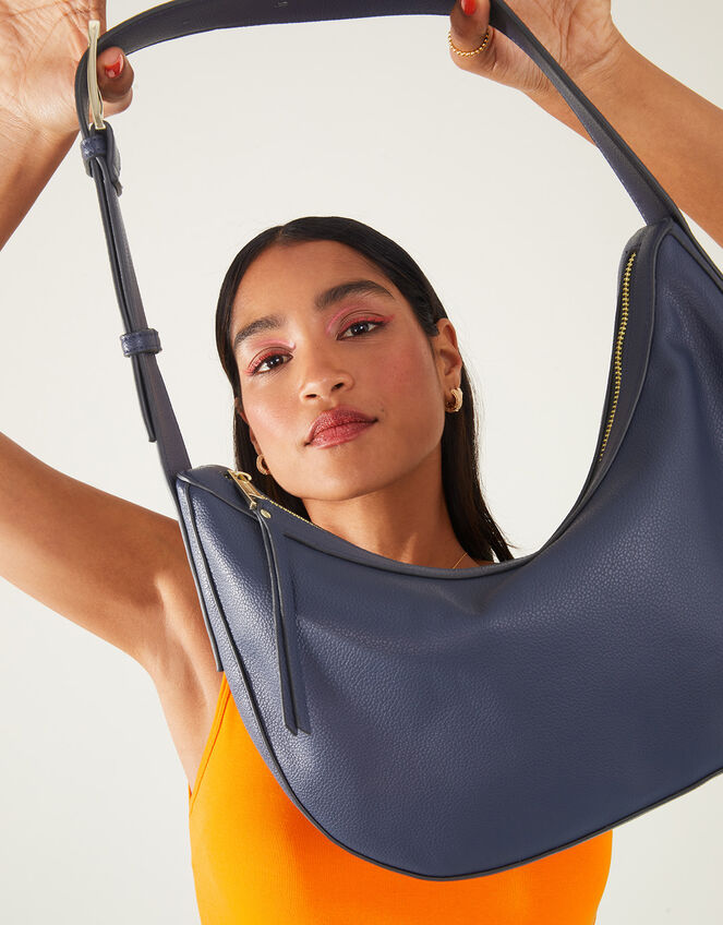 Scoop Shoulder Bag Blue Shoulder bags Accessorize UK