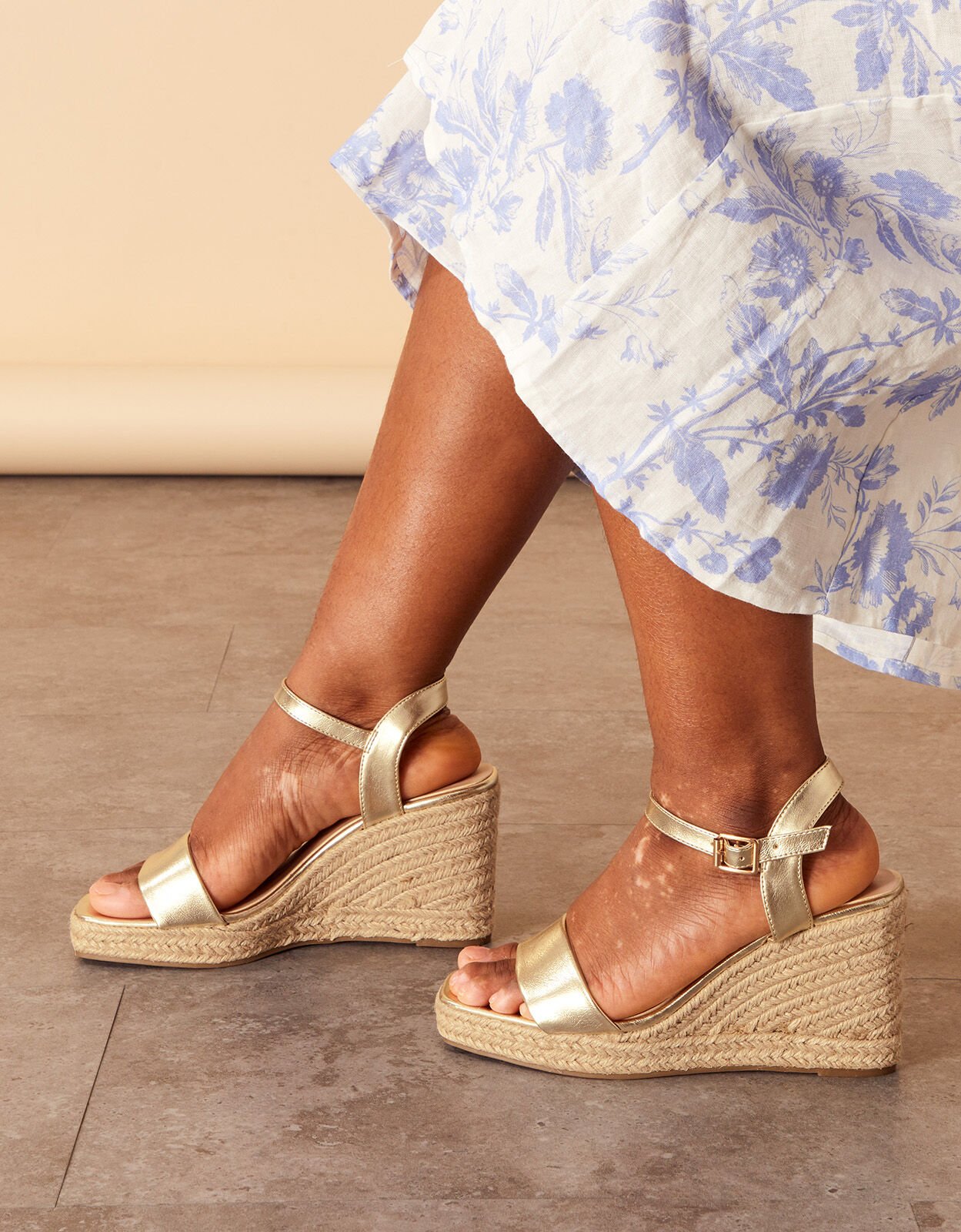Womens gold wedges online