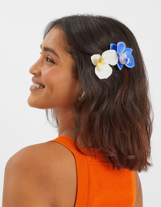 2-Pack Orchid Hair Slides, , large