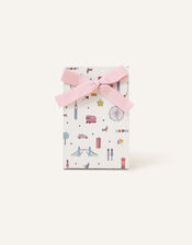 London Print Gift Pouch, , large