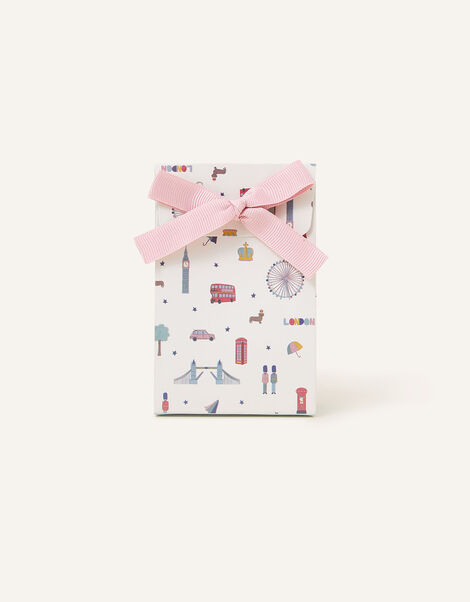 London Print Gift Pouch, , large