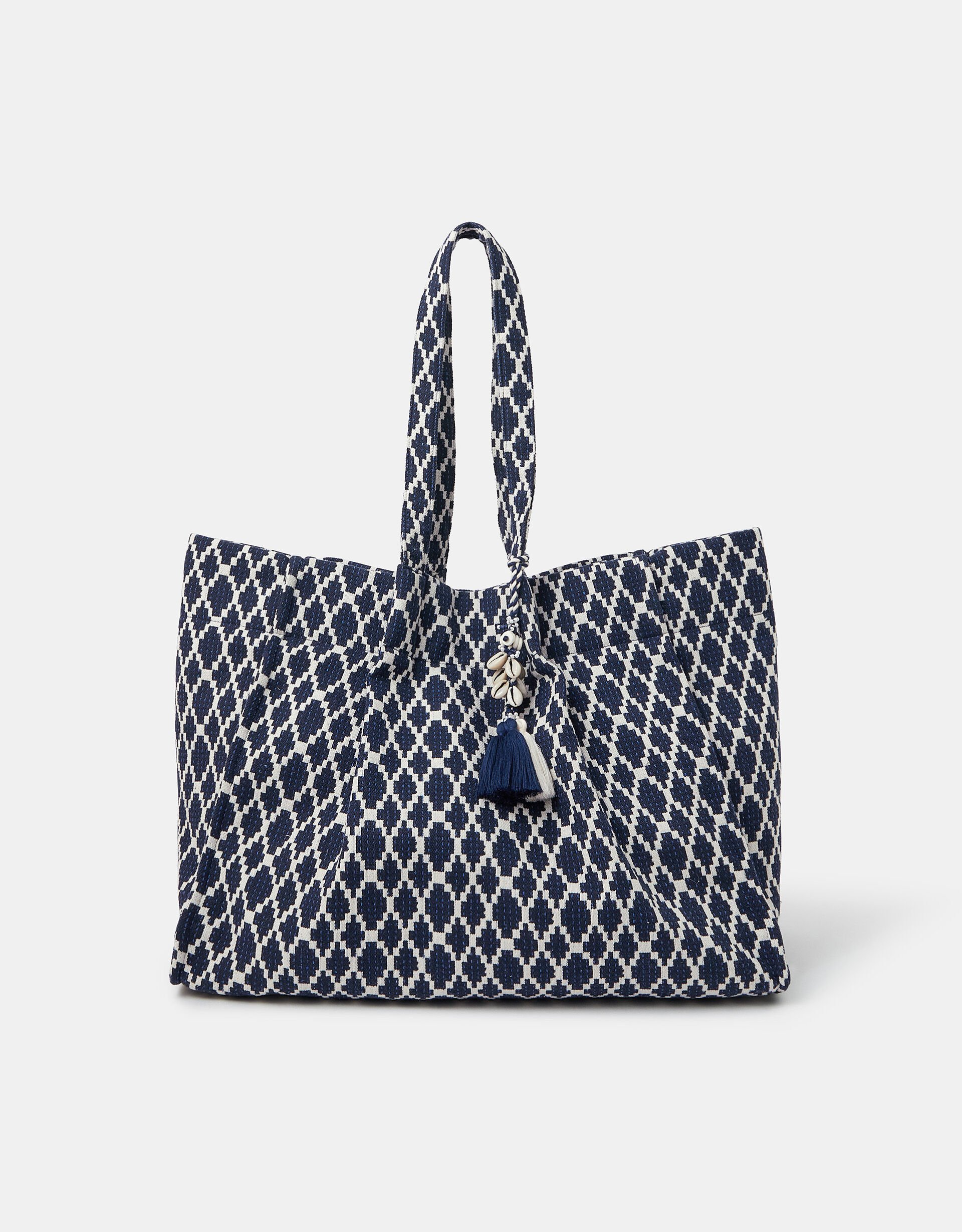 accessorize Geometric Tote Bag