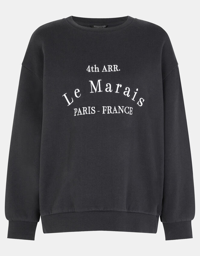 La Marais Paris Jumper, Black (BLACK), large